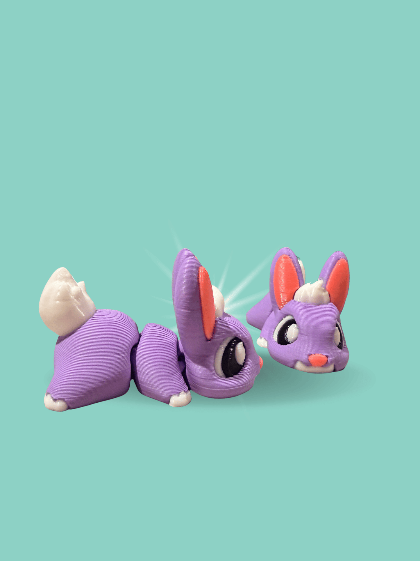 Meet Snuffles. Soft on the outside. Completely unhinged on the inside.