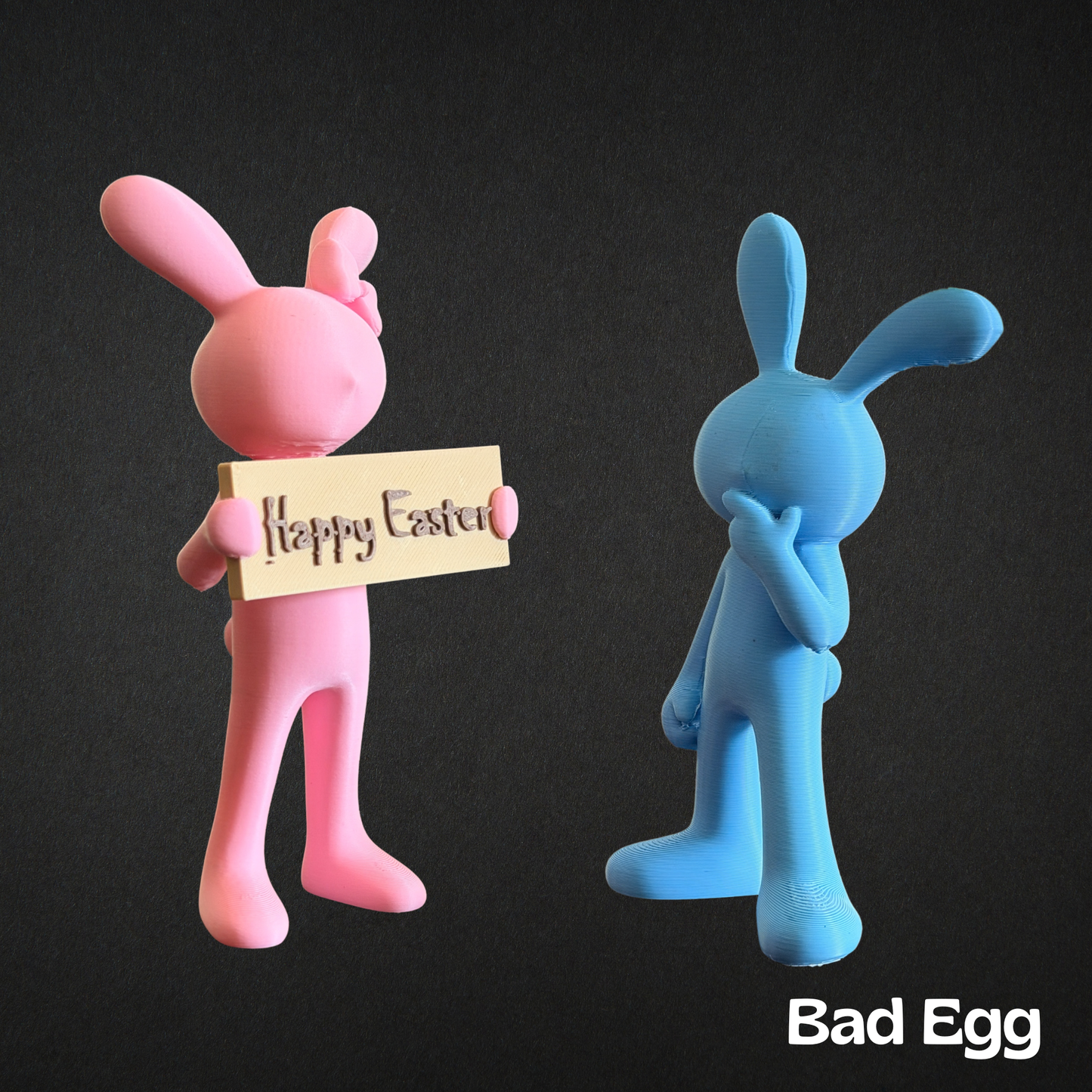 Bad Egg Messenger Bunny — Say It With a Bunny