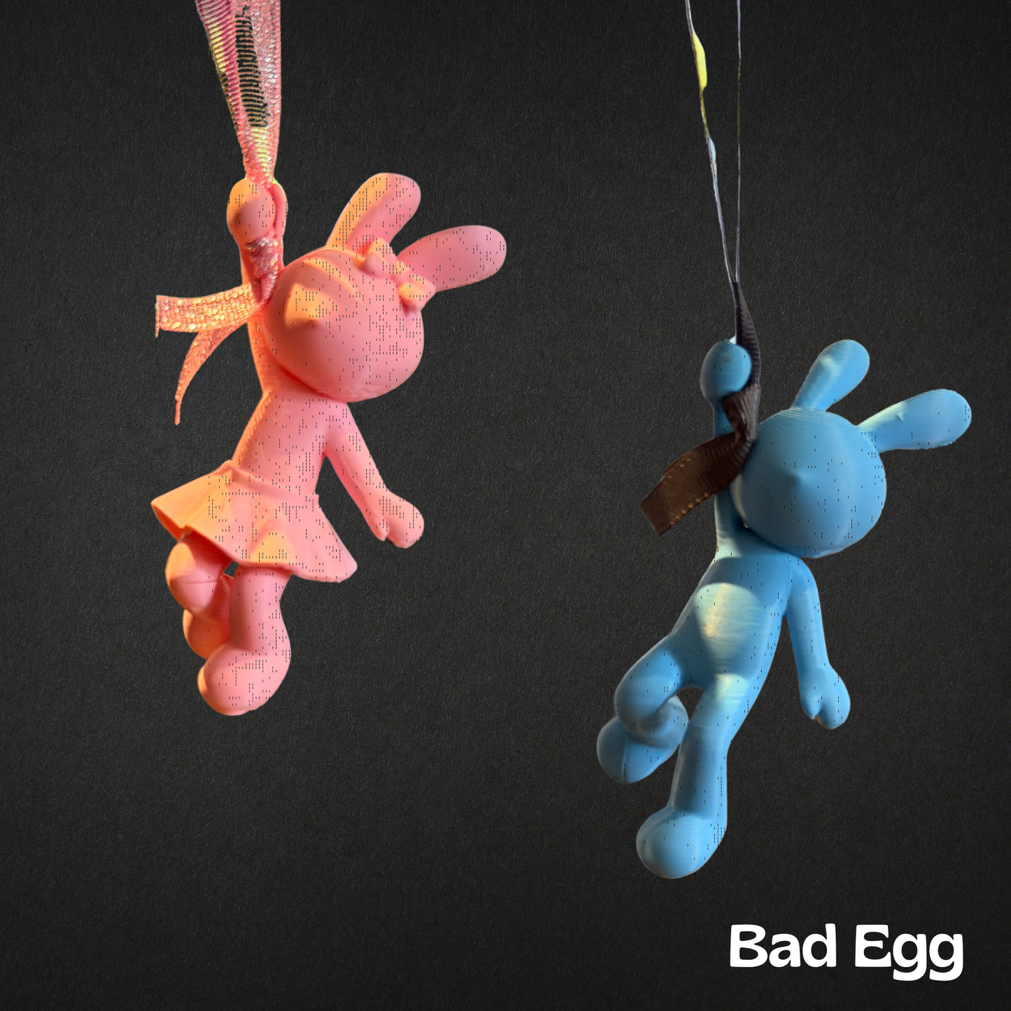 Bad Egg Hangers — Hangin' Not a Basket Bunny