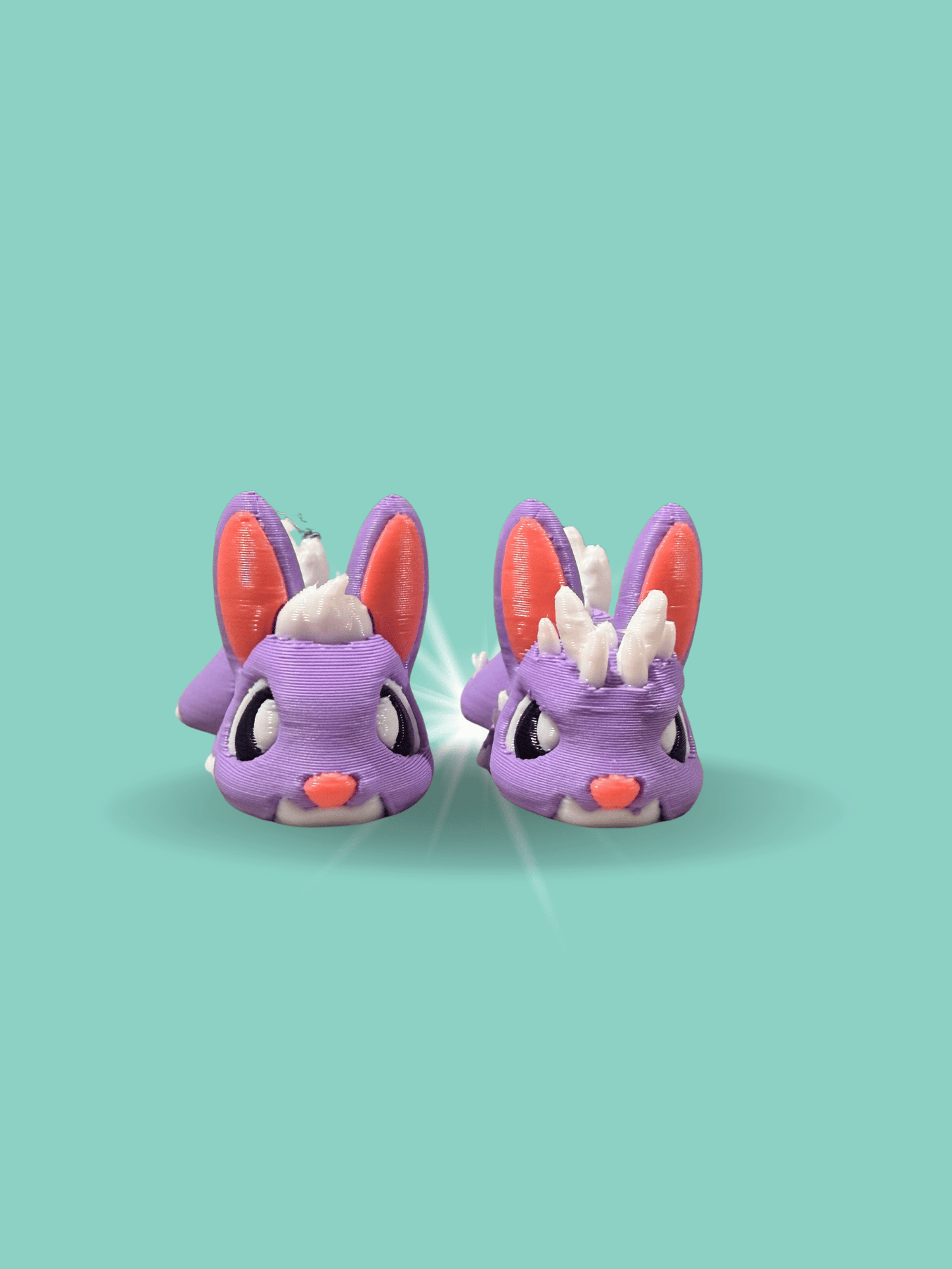 Meet Snuffles. Soft on the outside. Completely unhinged on the inside.